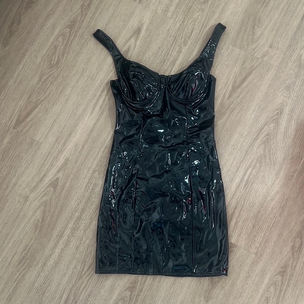 Shein Vinyl Dress